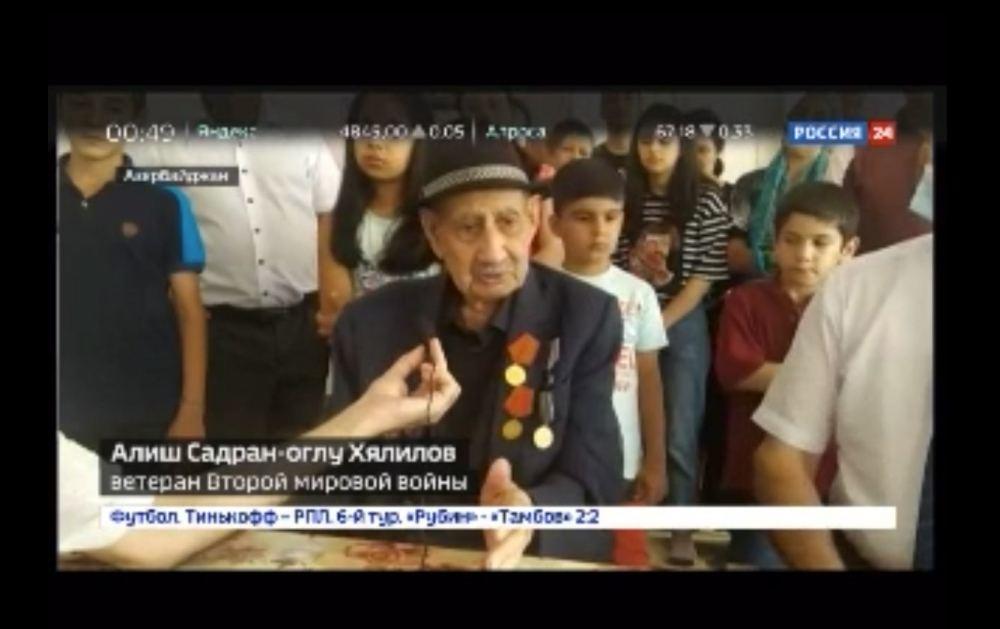 В репортажах телеканалов «Россия-24» и «Россия-1», посвященных открытию в РФ музейного комплекса «Самбекские высоты», представлено интервью Президента Ильхама Алиева