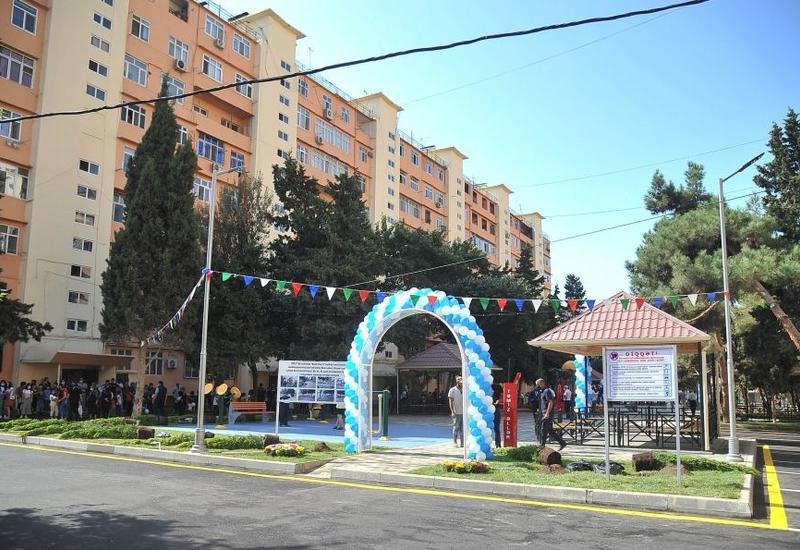В рамках проекта «Наш двор» в Баку благоустроен очередной двор