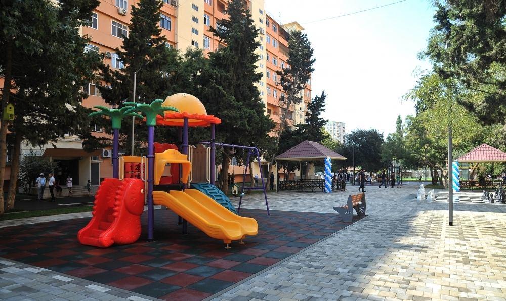 В рамках проекта «Наш двор» в Баку благоустроен очередной двор