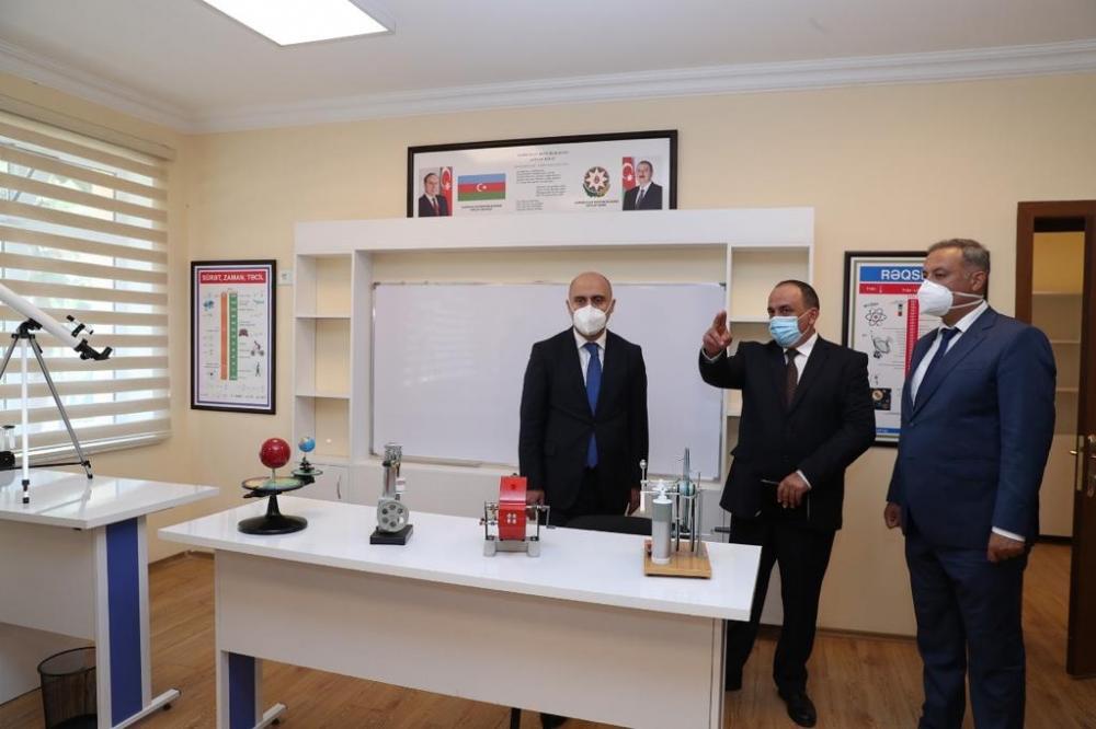 В Товузском, Газахском, Сальянском и Нефтчалинском районах состоялось открытие учебных заведений, построенных и отремонтированных Фондом Гейдара Алиева