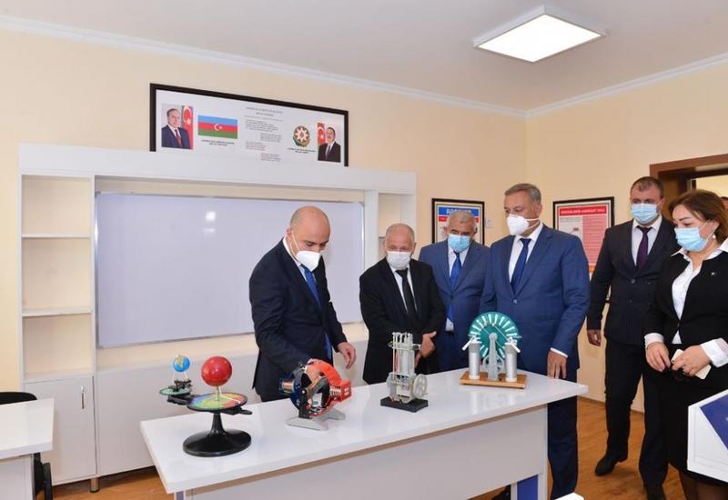 В Товузском, Газахском, Сальянском и Нефтчалинском районах состоялось открытие учебных заведений, построенных и отремонтированных Фондом Гейдара Алиева