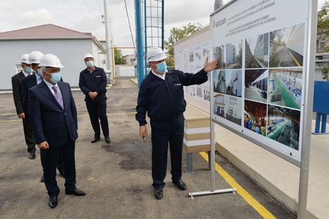 SOCAR ввел в эксплуатацию после реконструкции участок ремонта погружных электродвигателей