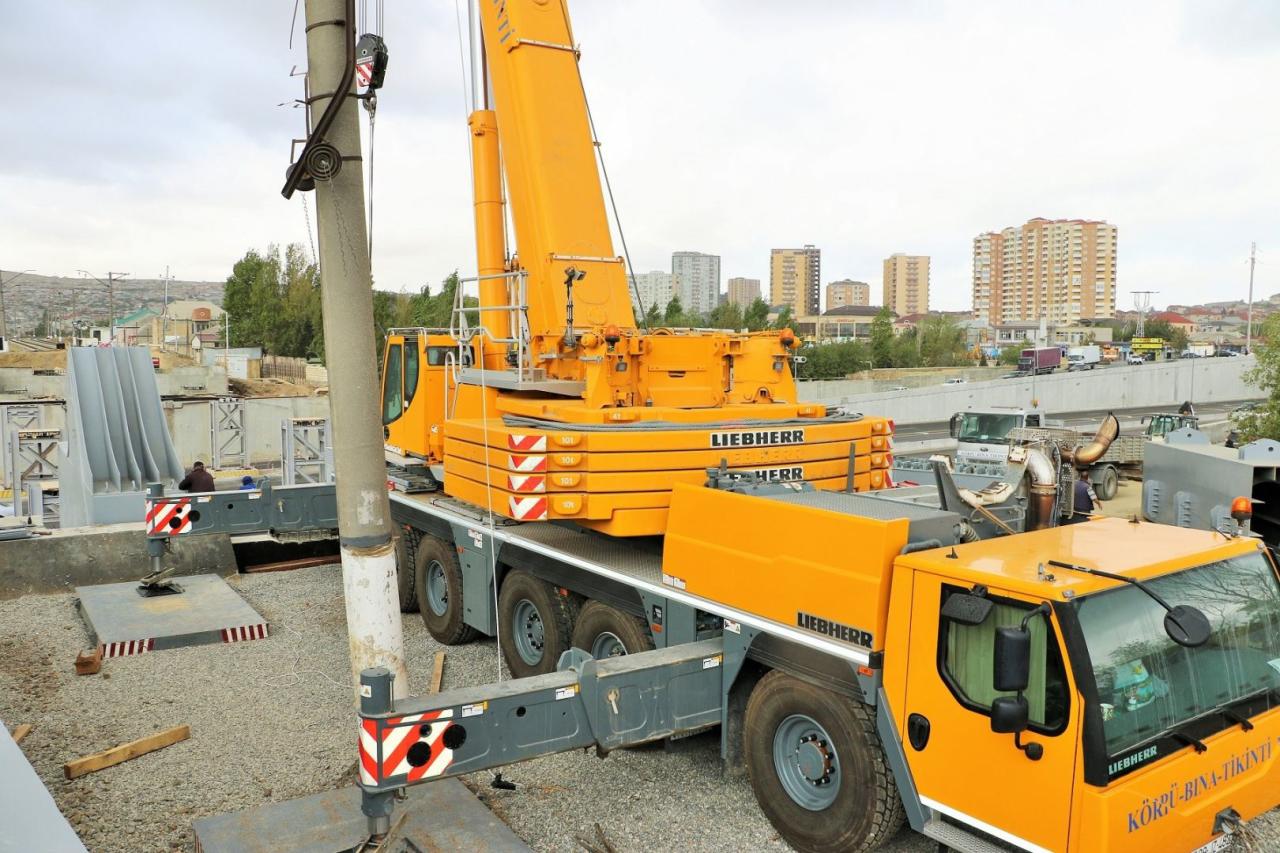 В Баку начато строительство нового железнодорожного моста