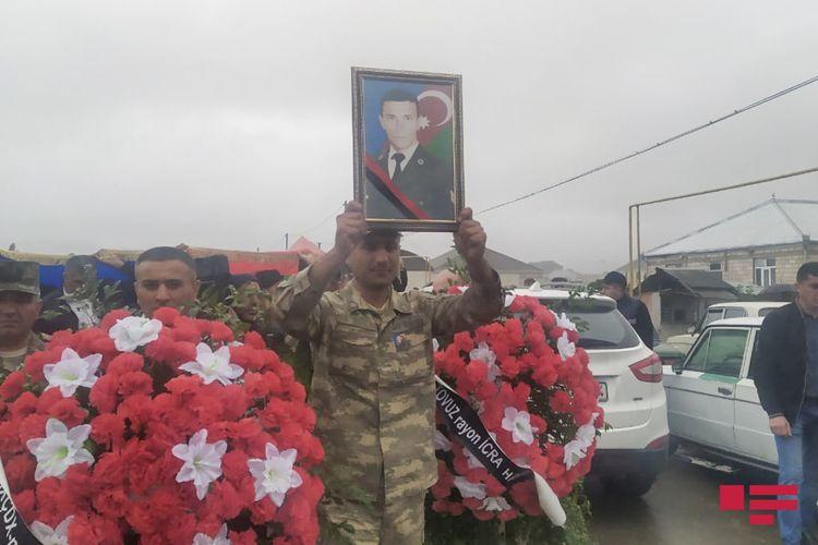 В Товузе похоронили азербайджанского шехида