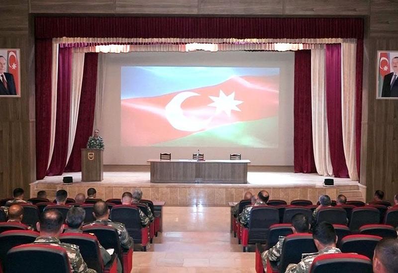 В Нахчыване прошли занятия по командирской подготовке