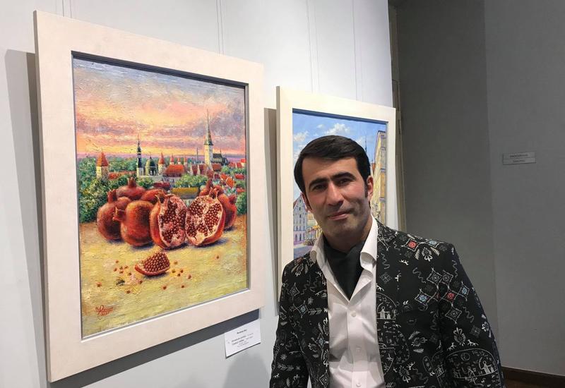 Азербайджанский художник "продлил" лето в Таллине
