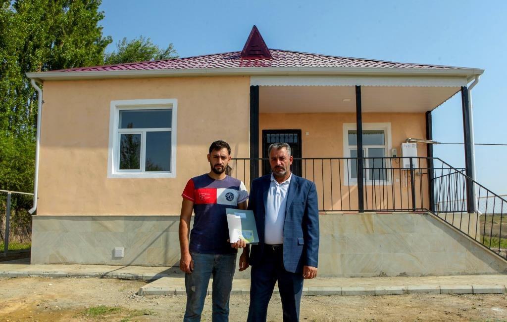 Семьи шехидов и инвалиды Карабахской войны получили новые дома