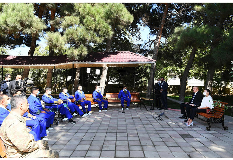 Prezident İlham Əliyev: Bizim əsgərlərimiz xilaskar əsgərlərdir, erməni əsgərləri işğalçı əsgərlərdir