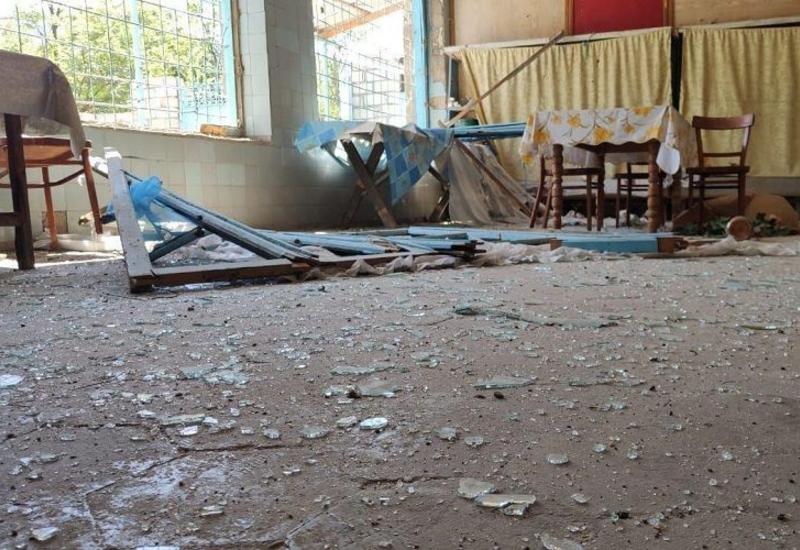 В Агдамском районе в жилой дом попал армянский снаряд