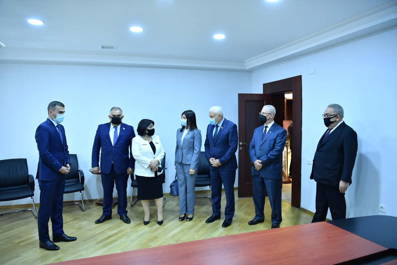 Сахиба Гафарова провела брифинг
