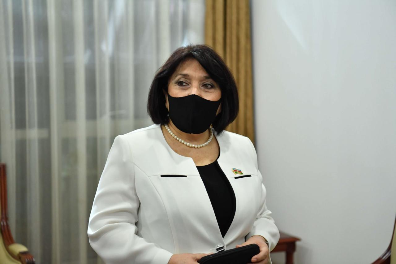 Сахиба Гафарова провела брифинг