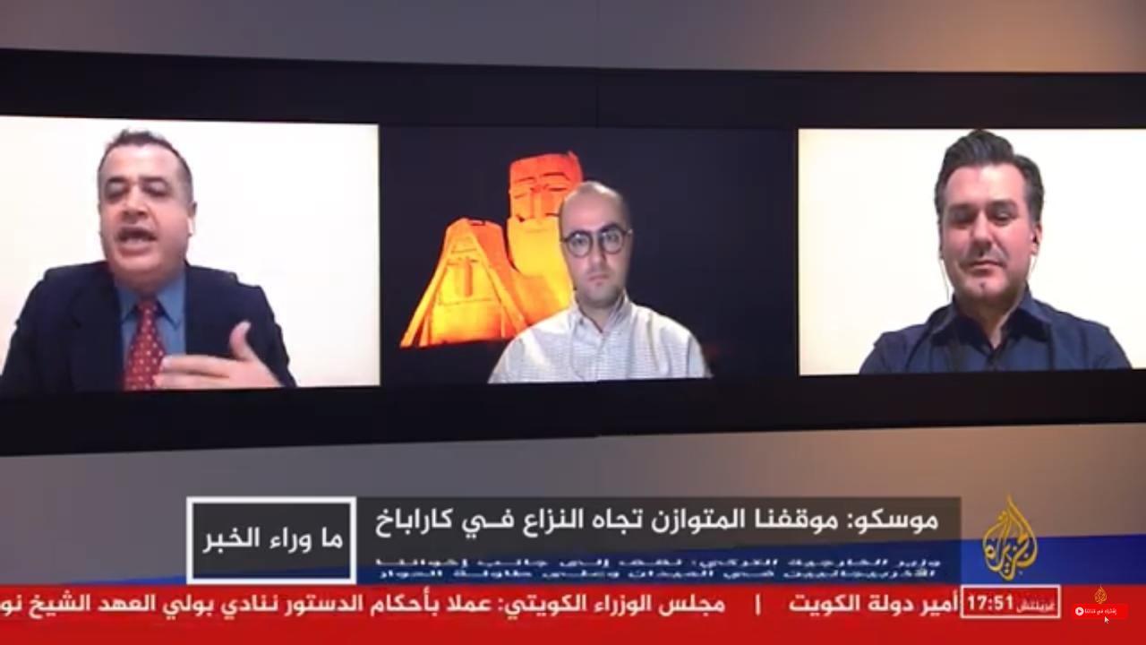 Главред АМИ Trend Руфиз Хафизоглу в эфире «Аль-Джазира»: Азербайджан освобождает от оккупации свои территории