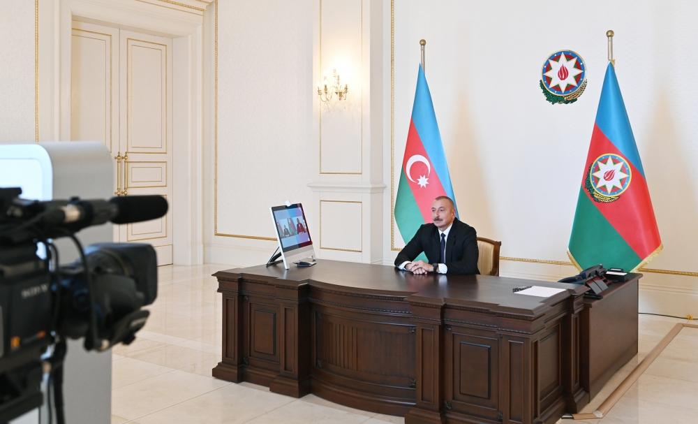Президент Ильхам Алиев дал интервью телеканалу “Euronews”