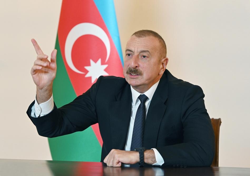 Президент Ильхам Алиев выступил с обращением к азербайджанскому народу