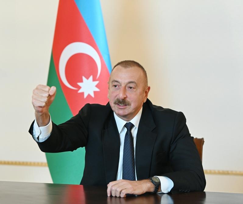 Президент Ильхам Алиев выступил с обращением к азербайджанскому народу