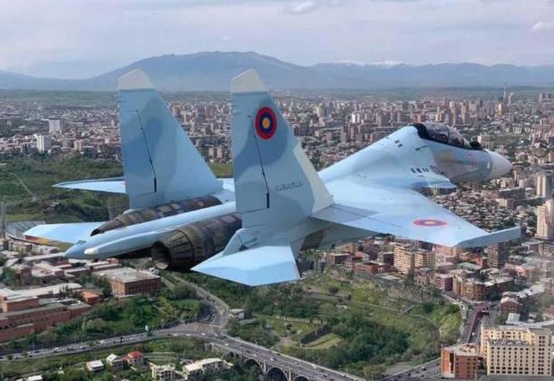 Хваленые армянские Су-30СМ не могут даже взлететь
