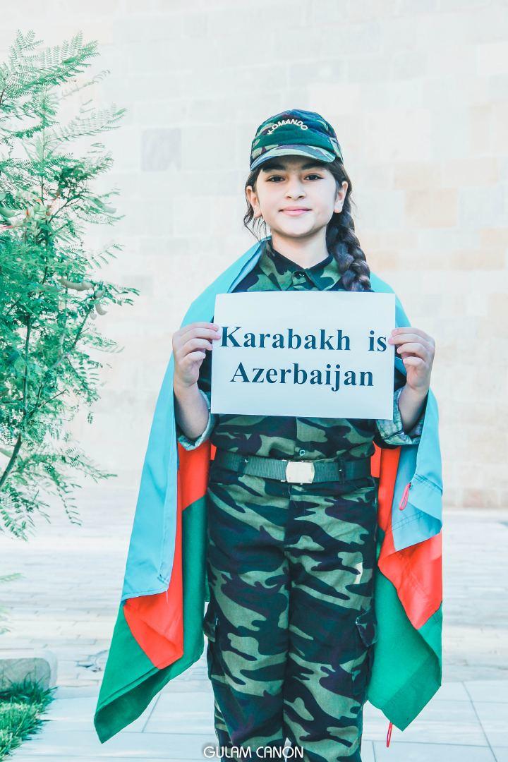 Представлен фотопроект, посвященный поддержке армии Азербайджана