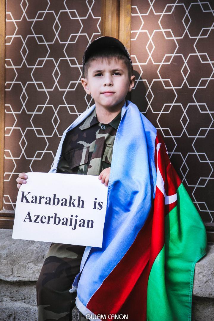 Представлен фотопроект, посвященный поддержке армии Азербайджана