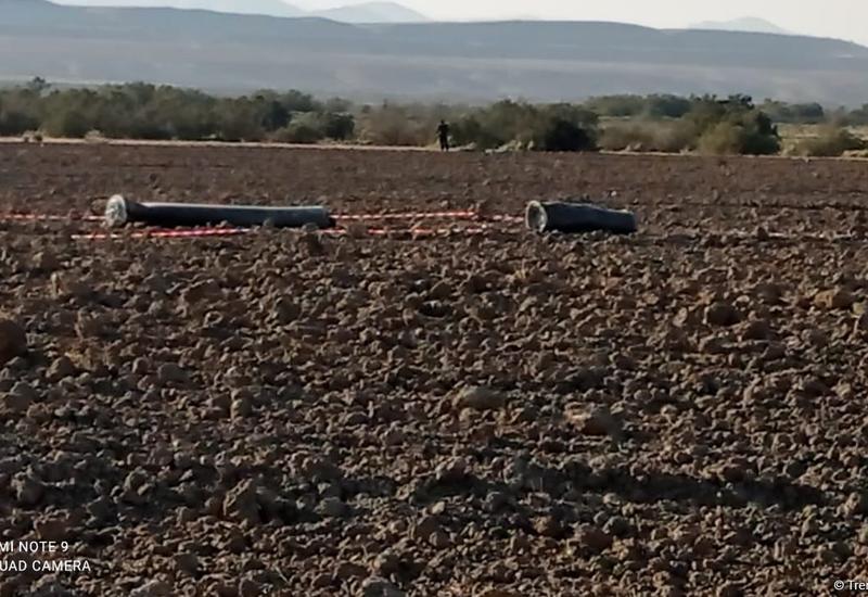 ANAMA: Ermənilərin Xızı rayonu ərazisinə atdığı "S-300" raketinin qalıqları götürülür