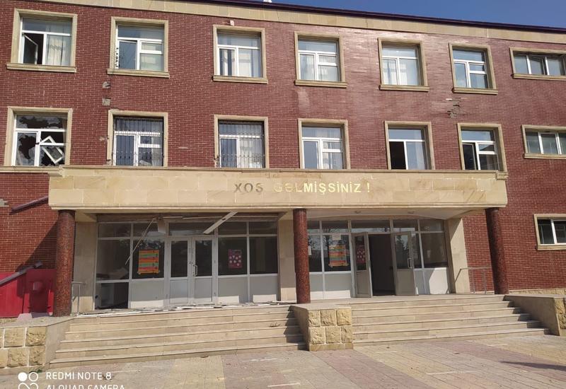 Ermənilər Tərtəri atəşə tutdu, orta məktəb dağıldı