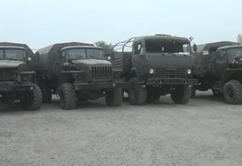 Захвачены боевая техника и боеприпасы ВС Армении