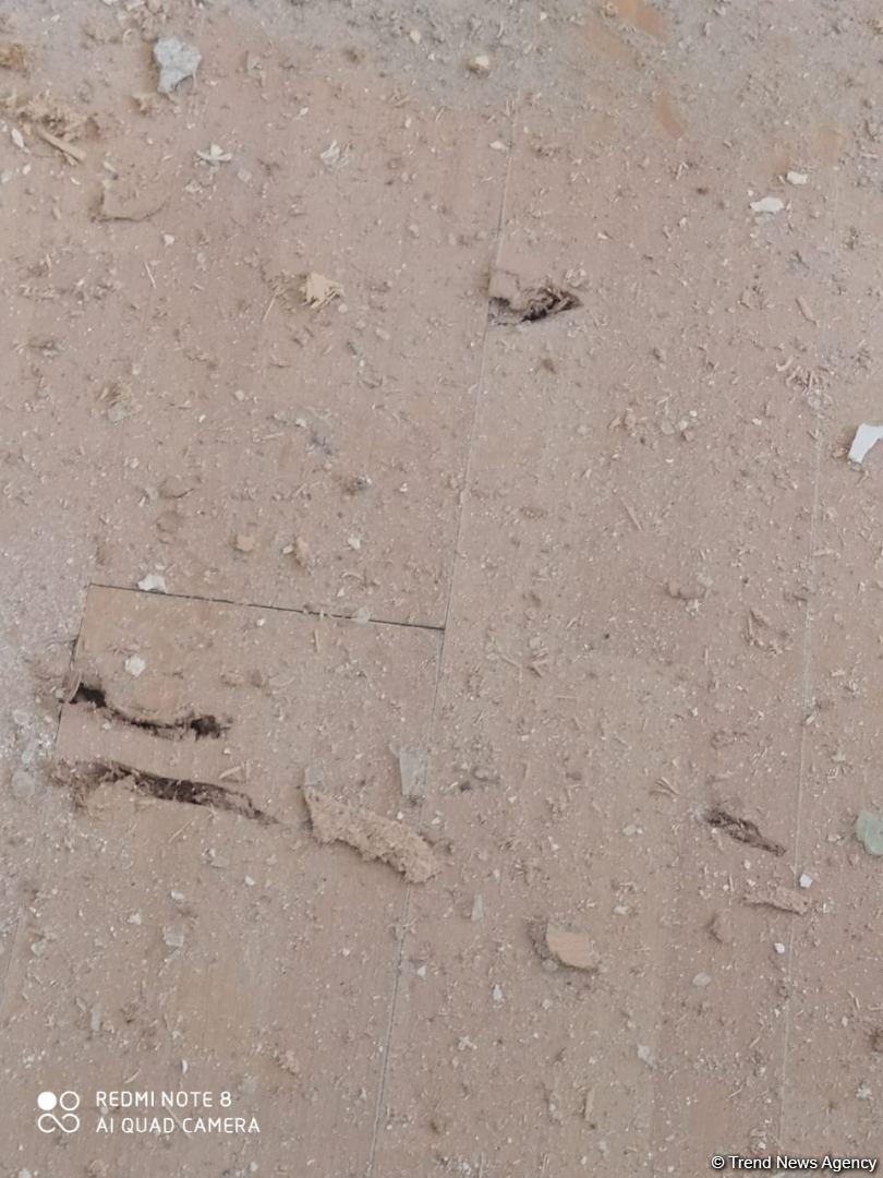 Ermənilər Tərtəri atəşə tutdu, orta məktəb dağıldı