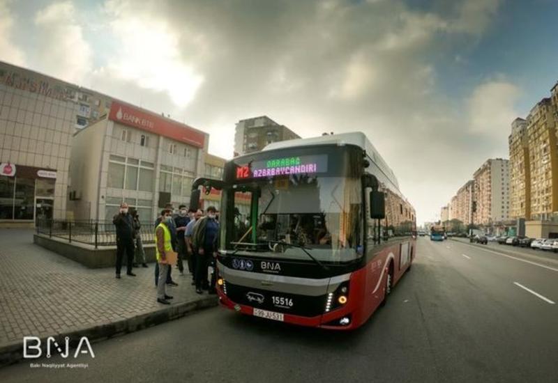 Как будут работать автобусы в Баку