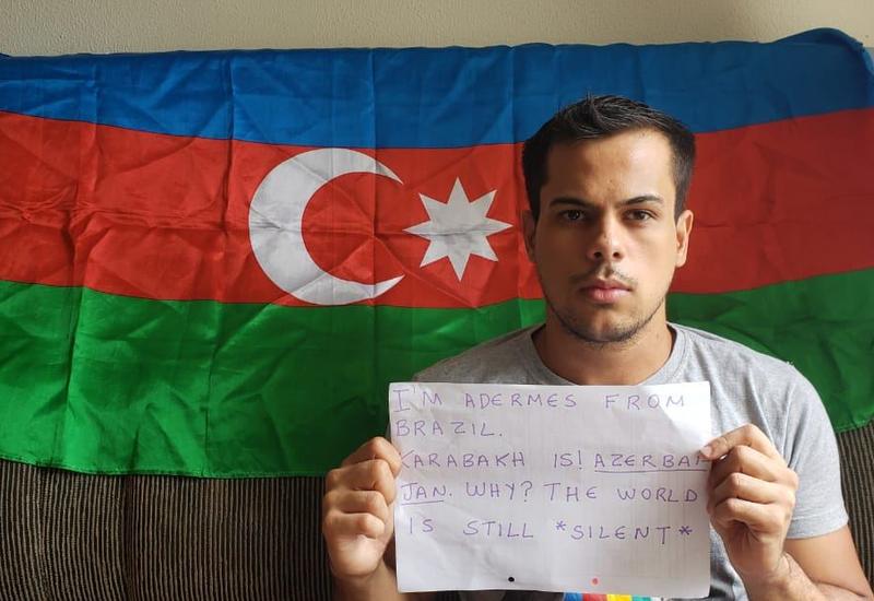 Dünya ictimaiyyəti Azərbaycan gənclərinin kampaniyasını dəstəkləyib