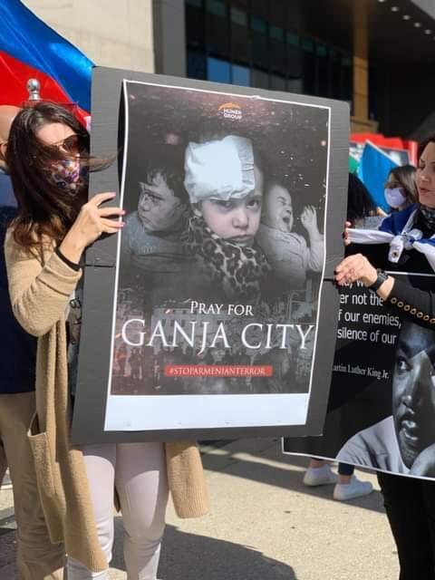 В Нью-Йорке прошла акция "Карабах - это Азербайджан!"