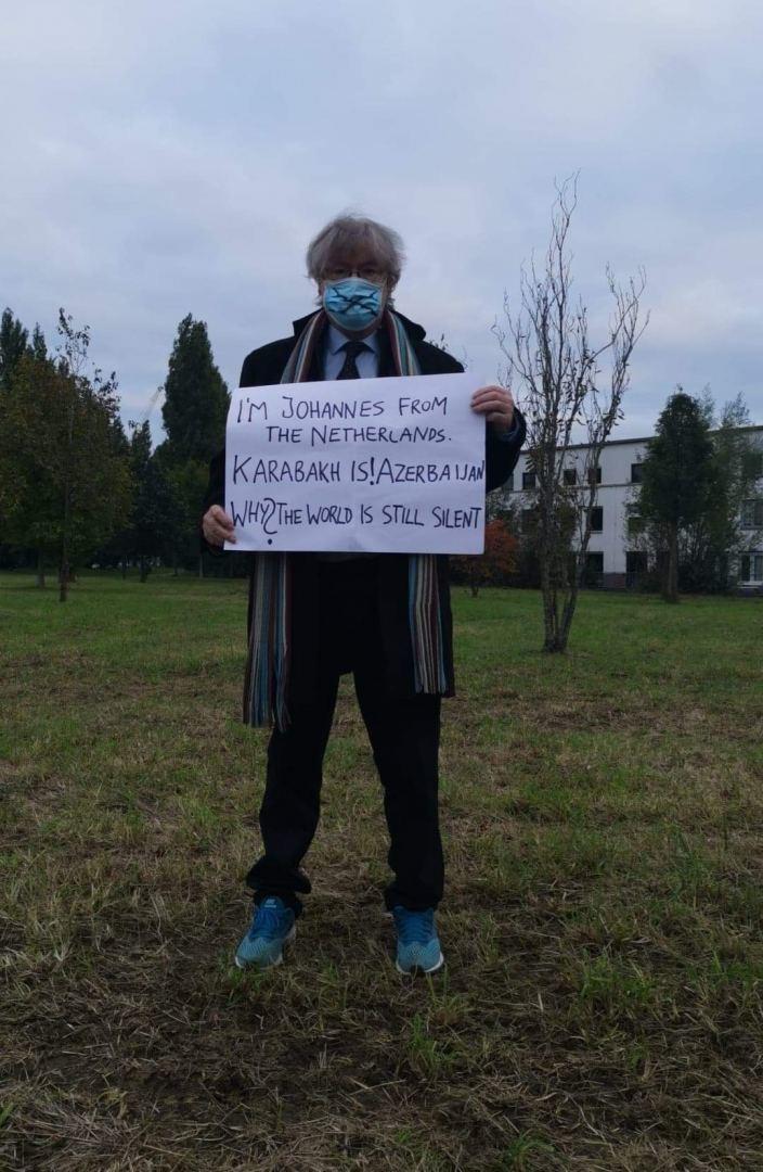 Dünya ictimaiyyəti Azərbaycan gənclərinin kampaniyasını dəstəkləyib