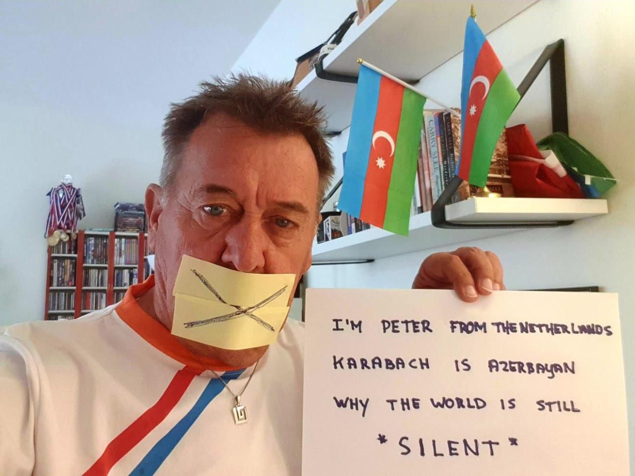 Dünya ictimaiyyəti Azərbaycan gənclərinin kampaniyasını dəstəkləyib