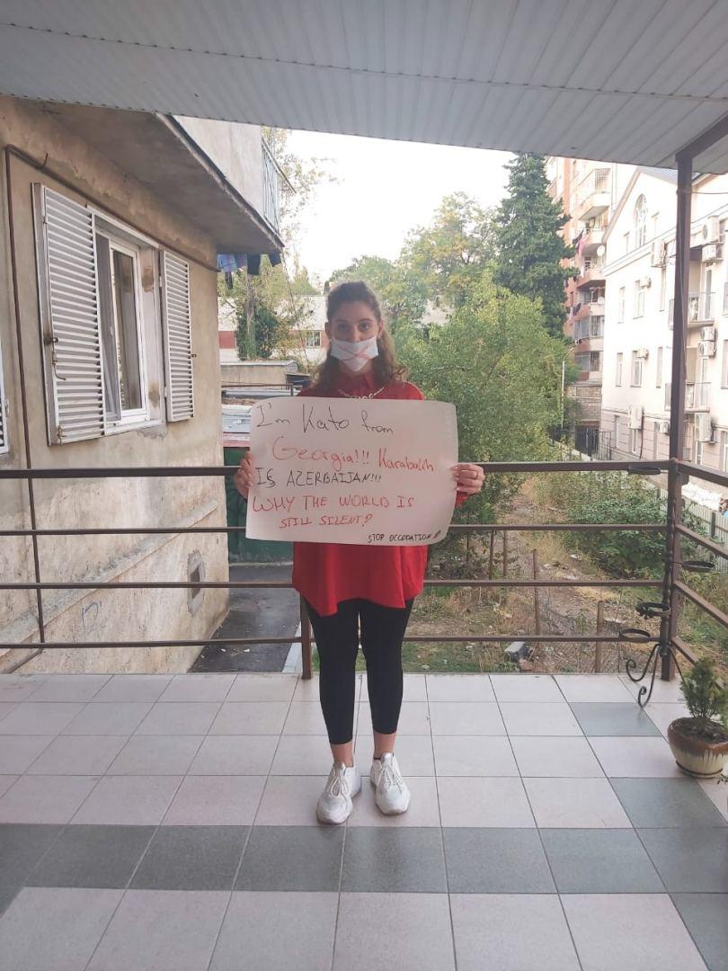 Dünya ictimaiyyəti Azərbaycan gənclərinin kampaniyasını dəstəkləyib