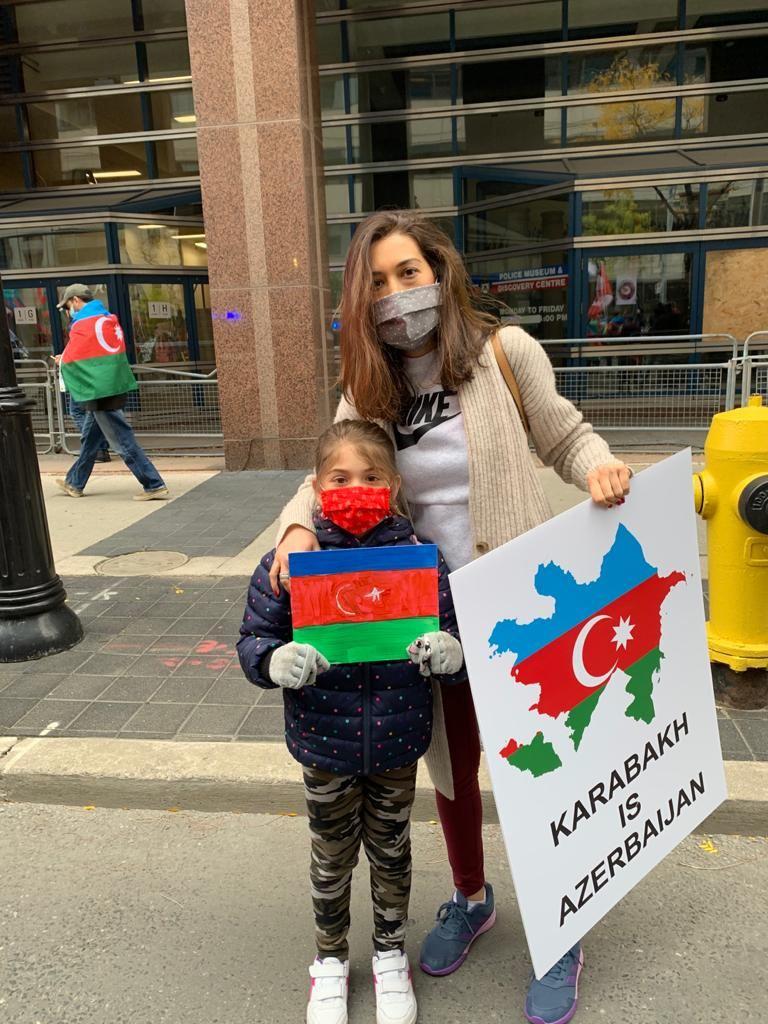 В Торонто прошла акция протеста против армянской агрессии