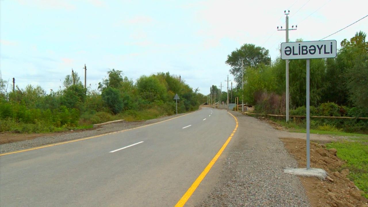 В Зардабе реконструировали автодорогу