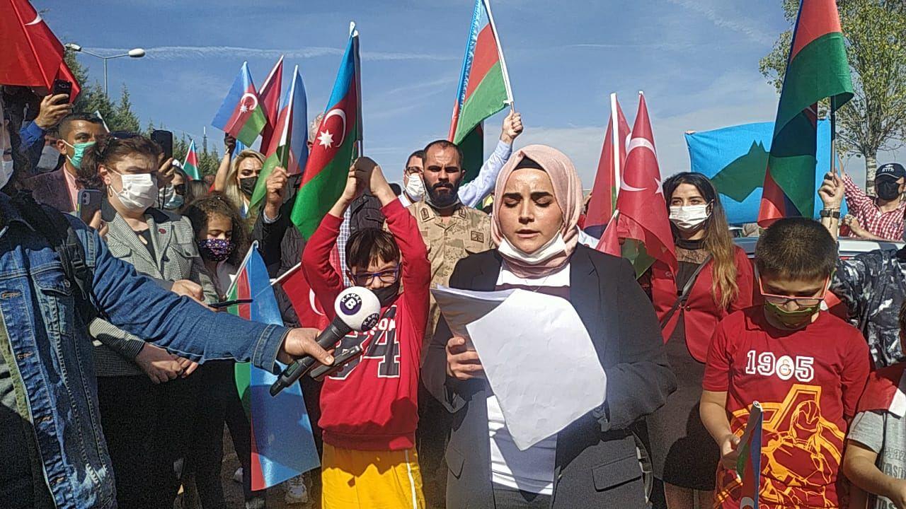 В Анкаре прошел автопробег в знак протеста армянскому террору в Гяндже