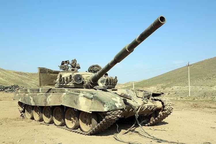 Армянская военная техника, оставленная противником на поле боя