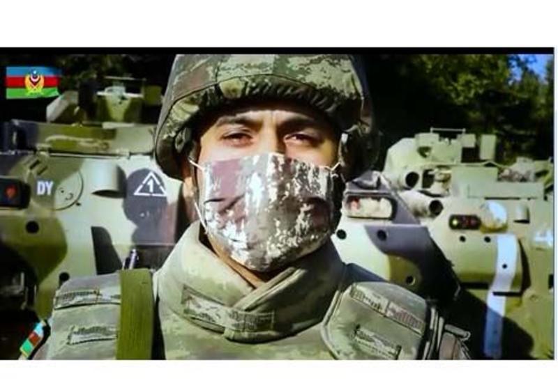 Азербайджанские военнослужащие призвали граждан носить маски