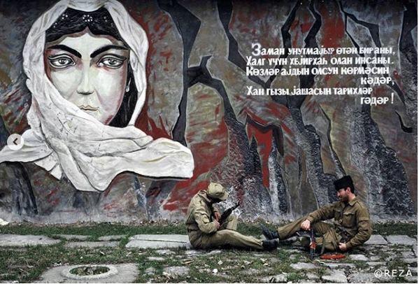 Шуша за несколько часов до оккупации
