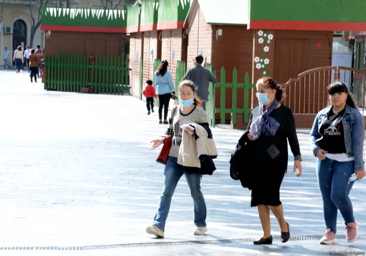 Как соблюдают меры защиты от коронавируса жители Баку