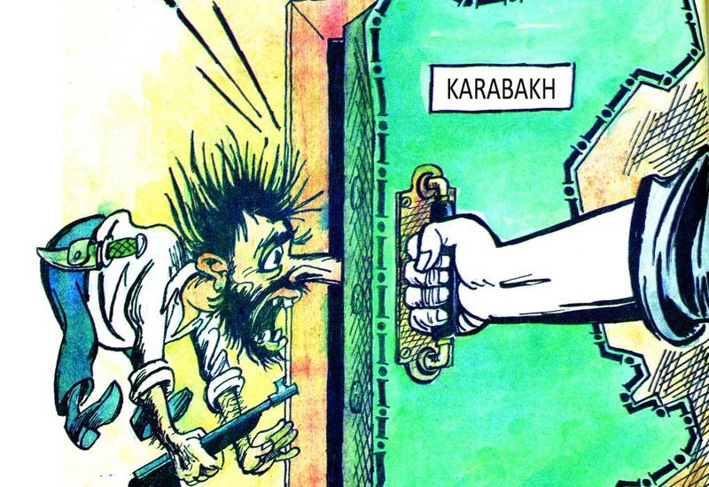 Уродливое лицо армянского фашизма в карикатурах