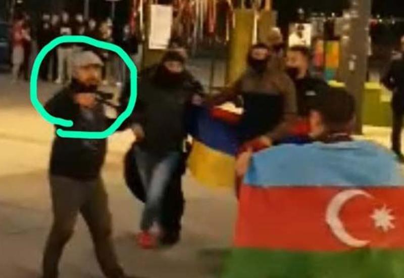 В Польше армянские банды напали с оружием на мирную акцию азербайджанцев