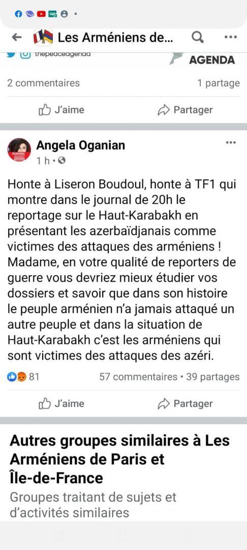 Армяне угрожают убийством французскому тележурналисту