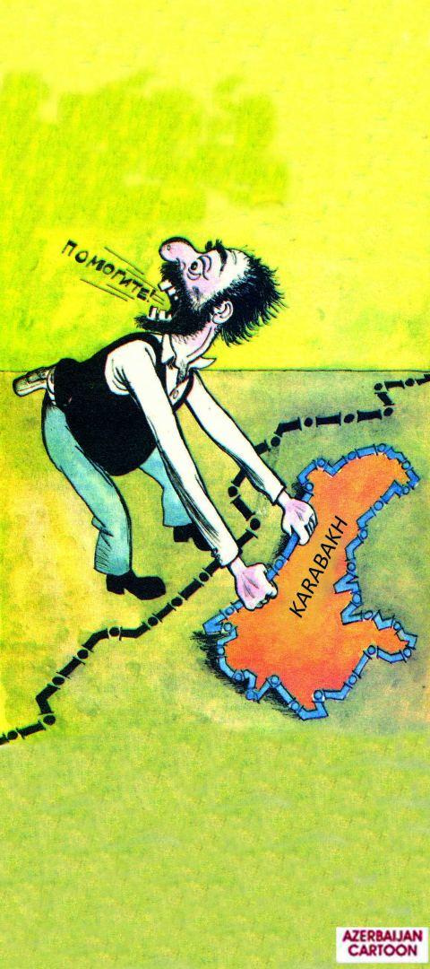 Уродливое лицо армянского фашизма в карикатурах