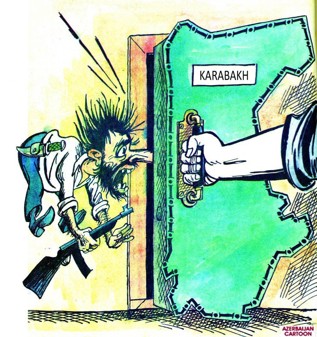 Уродливое лицо армянского фашизма в карикатурах