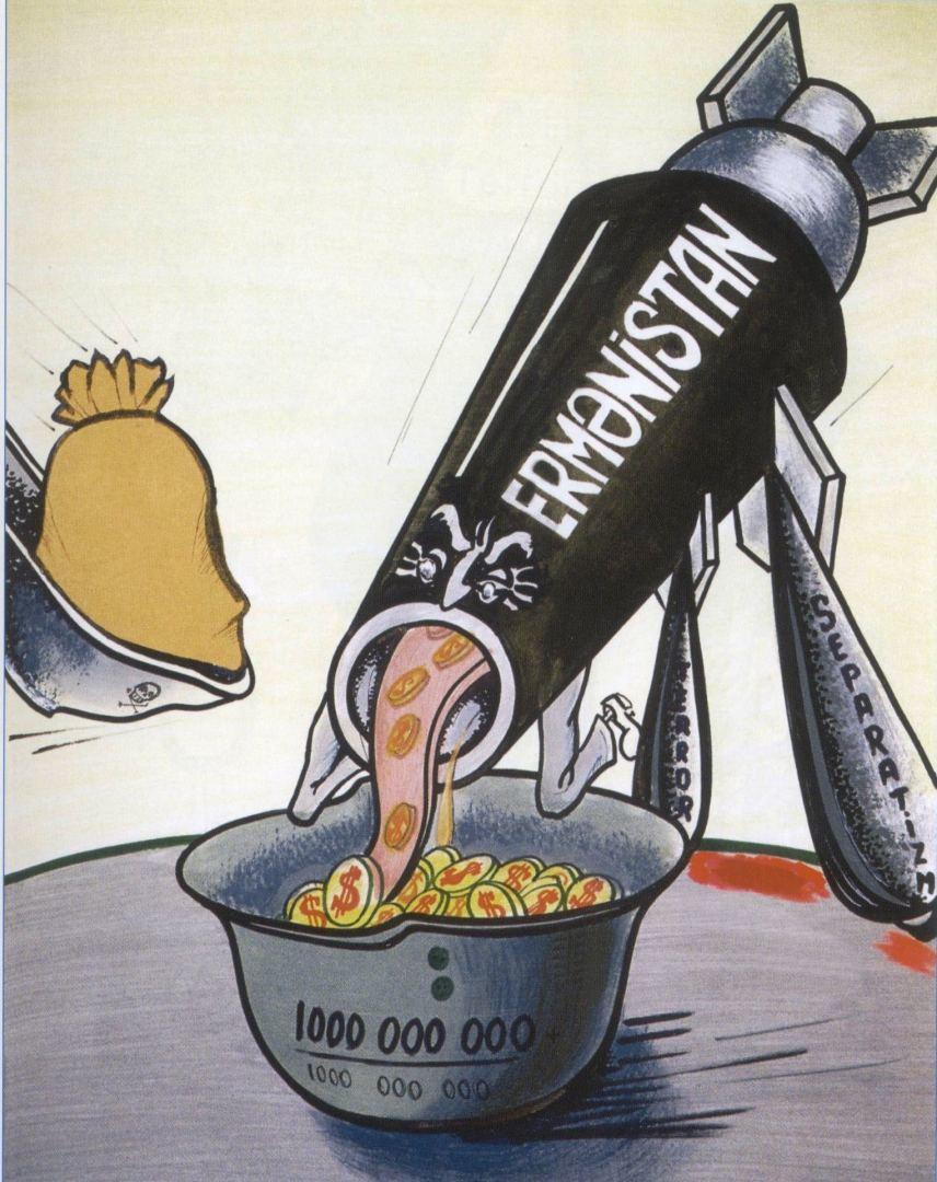 Уродливое лицо армянского фашизма в карикатурах