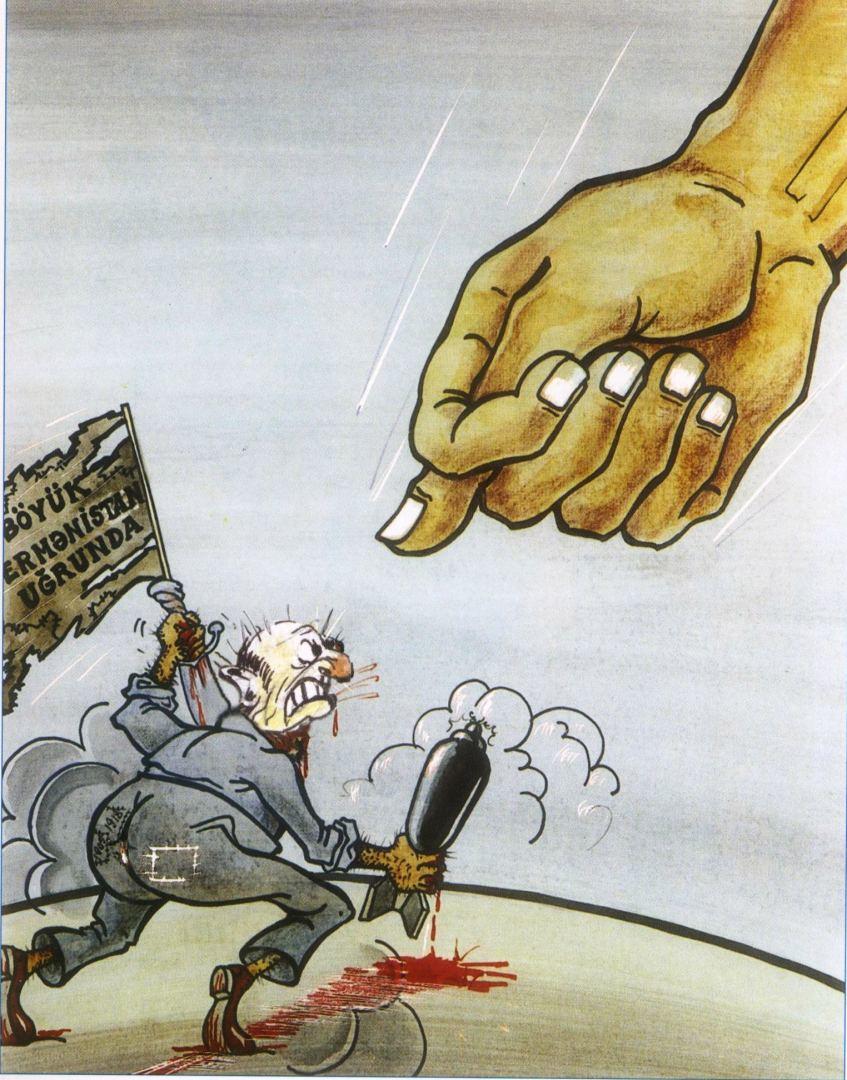 Уродливое лицо армянского фашизма в карикатурах