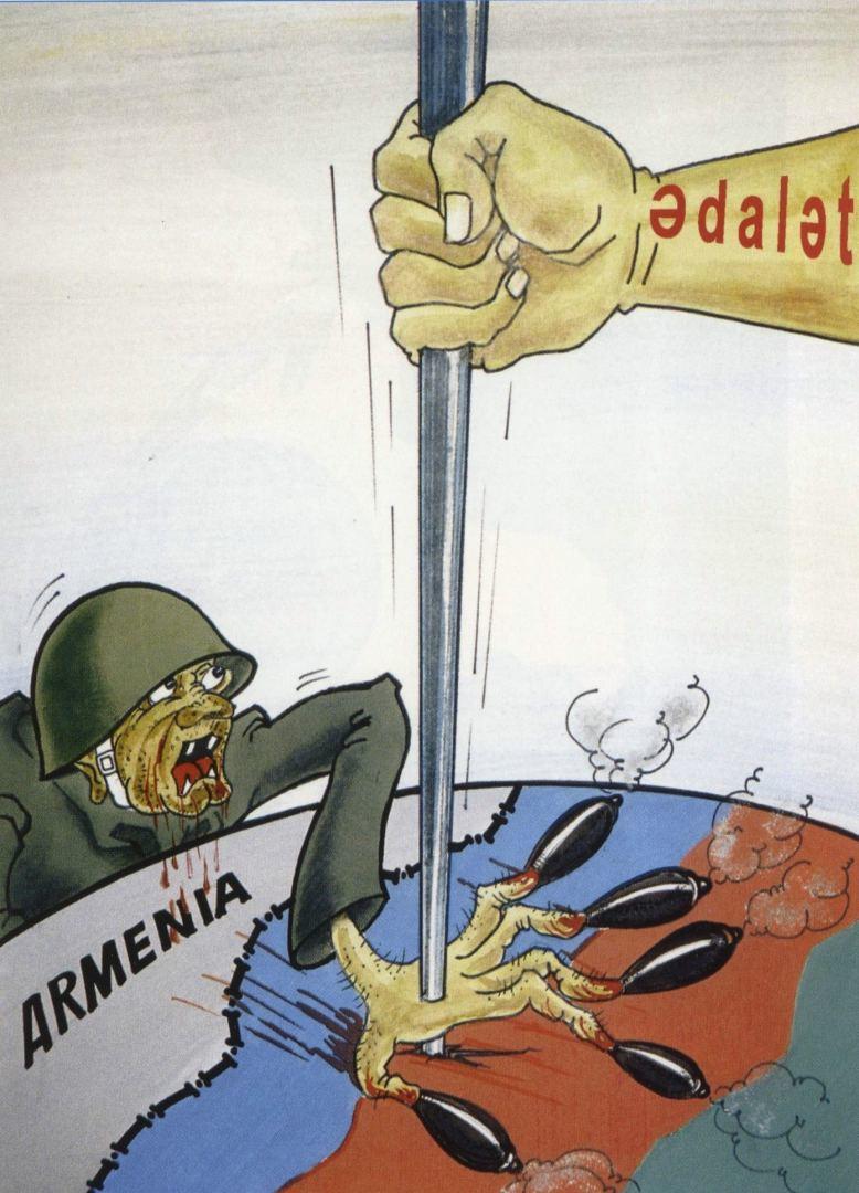 Уродливое лицо армянского фашизма в карикатурах