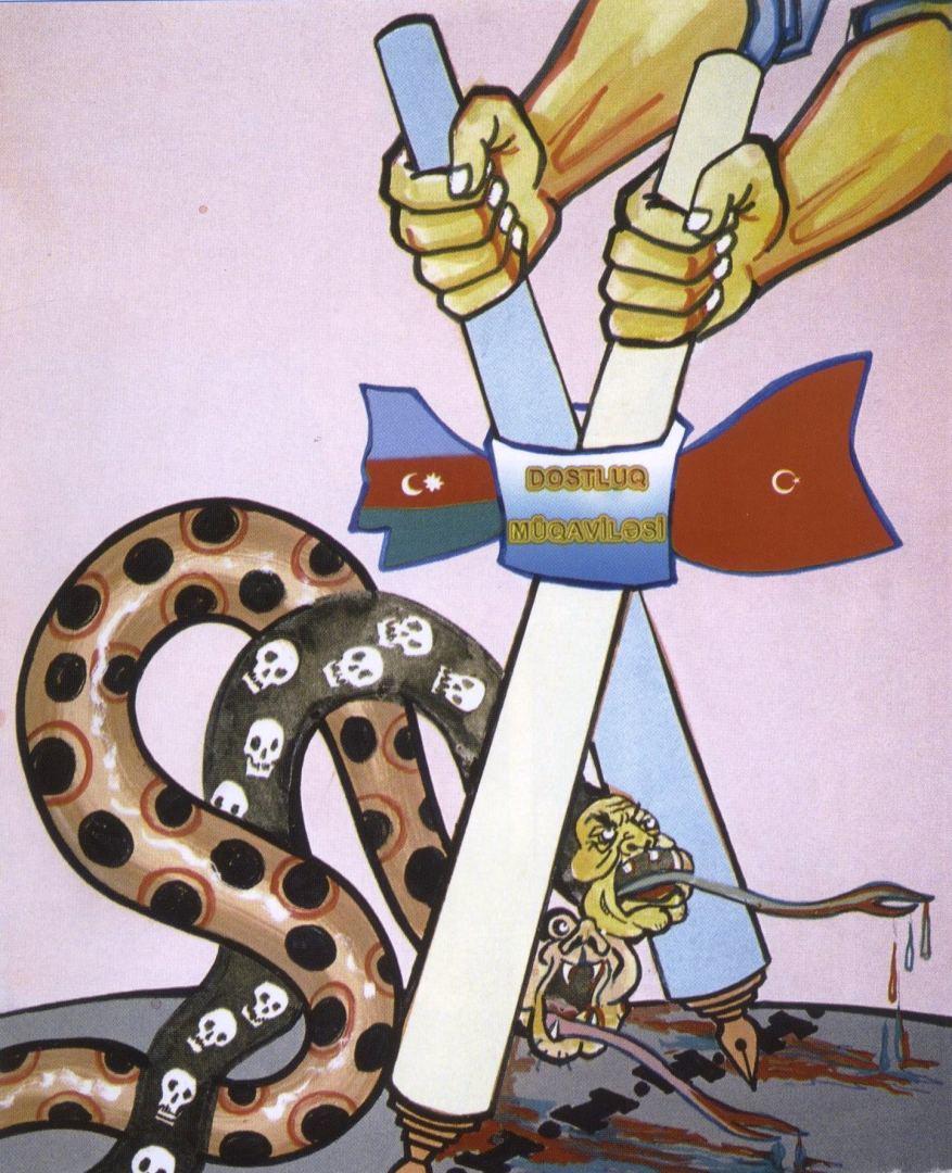 Уродливое лицо армянского фашизма в карикатурах
