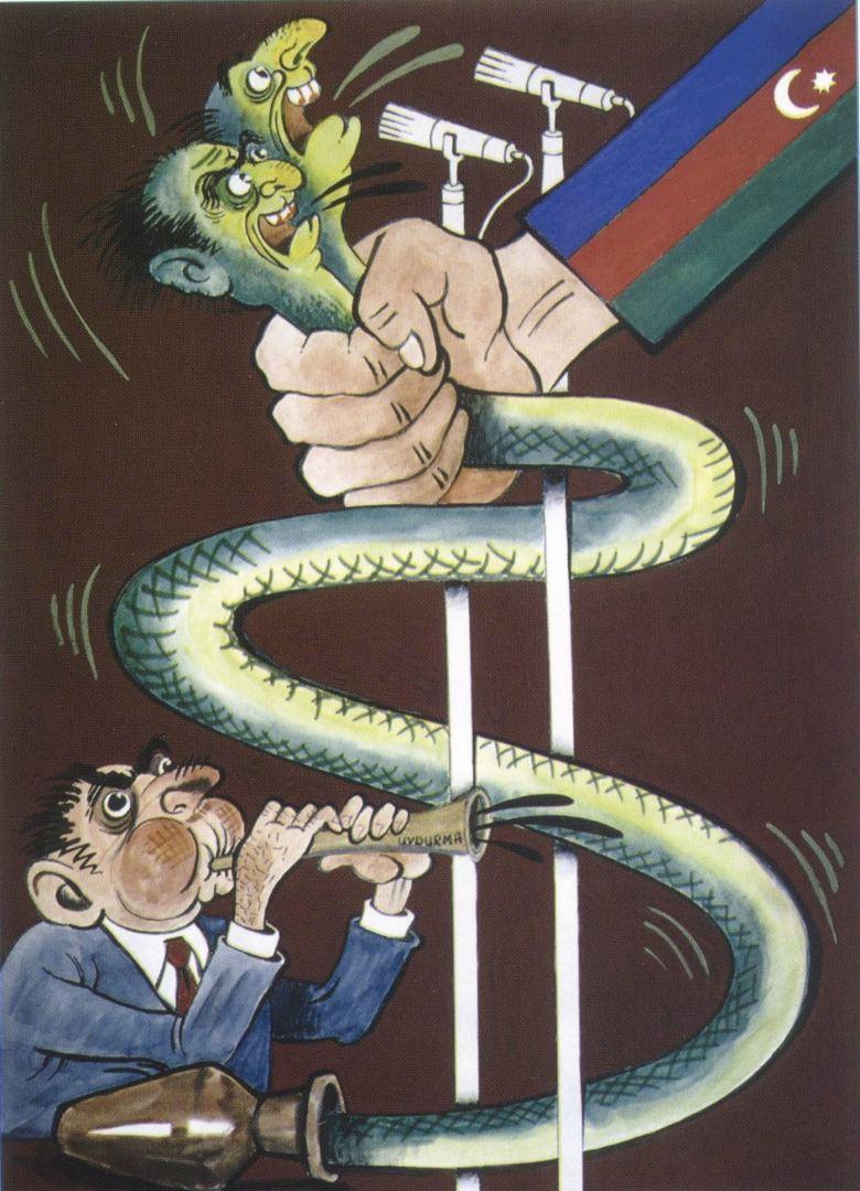 Уродливое лицо армянского фашизма в карикатурах