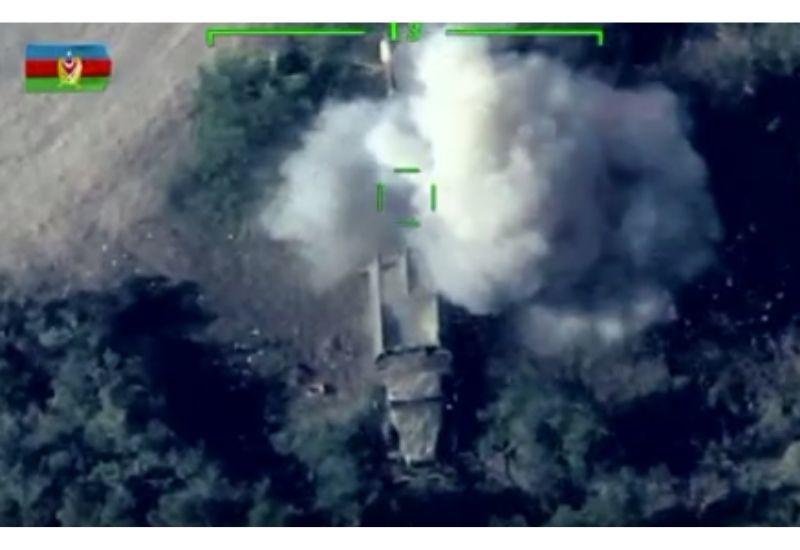 ВС Азербайджана уничтожили боевую технику армян